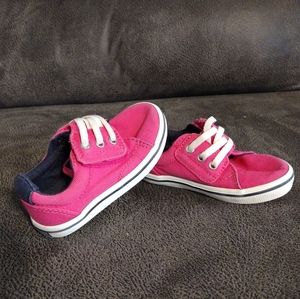Girl Pink Sperry sneaker size 5